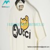 Gucci - 23SS KAWAII Shiba Lnu Print Short-sleeved T-shirt