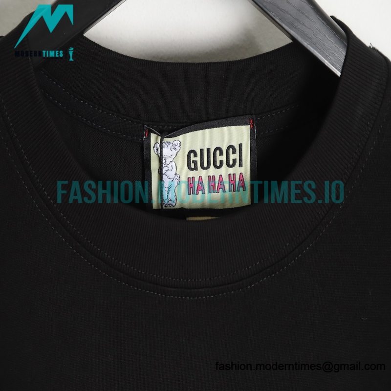 Gucci - HA - Co-branded Limited Angry Bear Short Sleeve