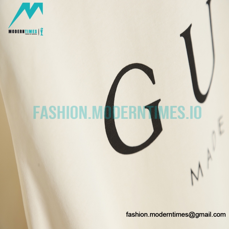 Gucci - 23ss Simple Logo Letter Print Short Sleeve T-shirt