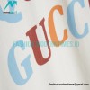 Gucci - Color Logo Back Model Figure Print Short Sleeve