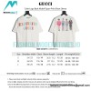 Gucci - Color Logo Back Model Figure Print Short Sleeve