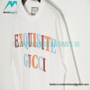 Gucci - Color Logo Back Model Figure Print Short Sleeve