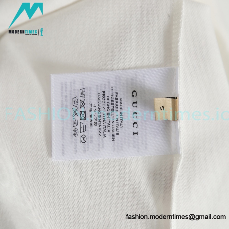 Gucci - Retro Logo Diamond Double G Print Short Sleeve
