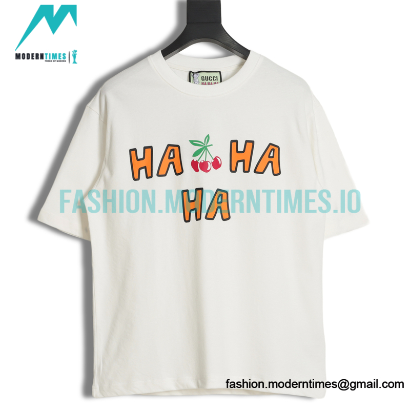 Gucci - Co-branded Cherry Print Short Sleeve