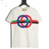 Gucci - 23SS Color Contrast Circle Print Short-sleeved T-shirt