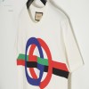 Gucci - 23SS Color Contrast Circle Print Short-sleeved T-shirt