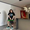 Gucci - 23SS Color Contrast Circle Print Short-sleeved T-shirt