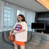 Gucci - 23SS Color Contrast Circle Print Short-sleeved T-shirt
