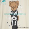 Gucci - Bone Bear Print Short Sleeve