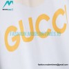 Gucci - 23ss Chest Pink Bunny Print Crew Neck Short-sleeved T-shirt