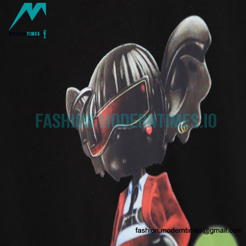 Gucci - Cartoon Figure Print Short Sleeve