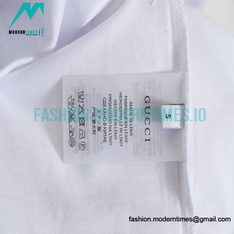 Gucci - Monogrammed Geometric Print Short Sleeve