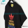 Gucci - Adidas Co-branded Clover Logo Element Printed Short-sleeved T-shirt