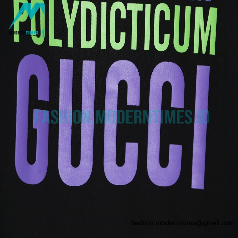 Gucci - Adidas Co-branded Clover Logo Element Printed Short-sleeved T-shirt