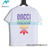 Gucci - Adidas Co-branded Clover Logo Element Printed Short-sleeved T-shirt