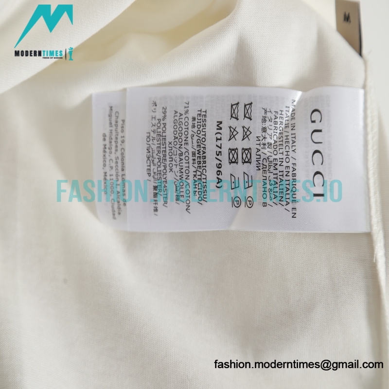Gucci - 23ss New Embroidered Short Sleeve T-shirt For The New Year Of The Rabbit