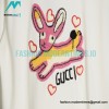 Gucci - 23ss New Embroidered Short Sleeve T-shirt For The New Year Of The Rabbit
