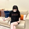 Gucci - 23SS Monogram Embroidered Short-sleeved T-shirt
