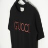 Gucci - 23SS Monogram Embroidered Short-sleeved T-shirt