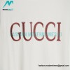 Gucci - 23SS Monogram Embroidered Short-sleeved T-shirt