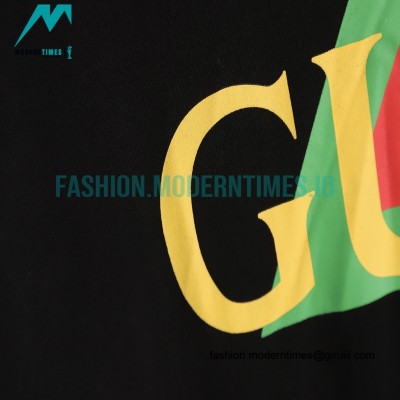 Gucci - Monogrammed Geometric Print Short Sleeve