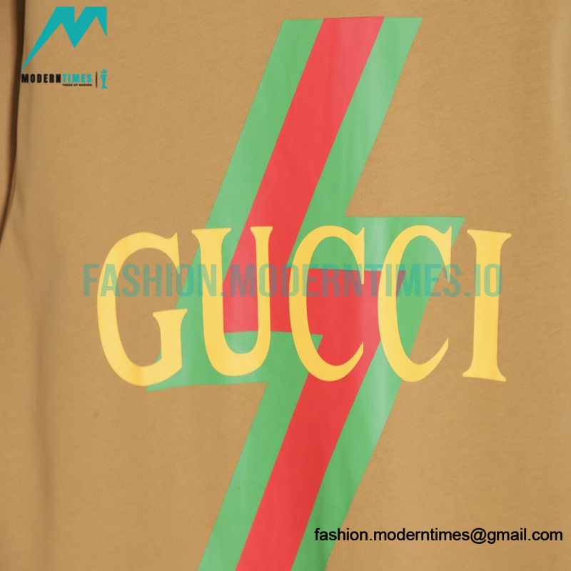 Gucci - Monogrammed Geometric Print Short Sleeve
