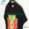 Gucci - Red/Green Square Logo Printed Short Sleeve