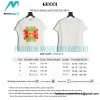 Gucci - Red/Green Square Logo Printed Short Sleeve
