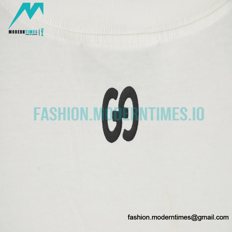 Gucci - 23SS Graffiti Print Short-sleeved T-shirt