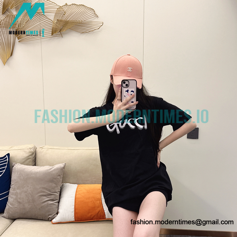 Gucci - 23SS Graffiti Print Short-sleeved T-shirt