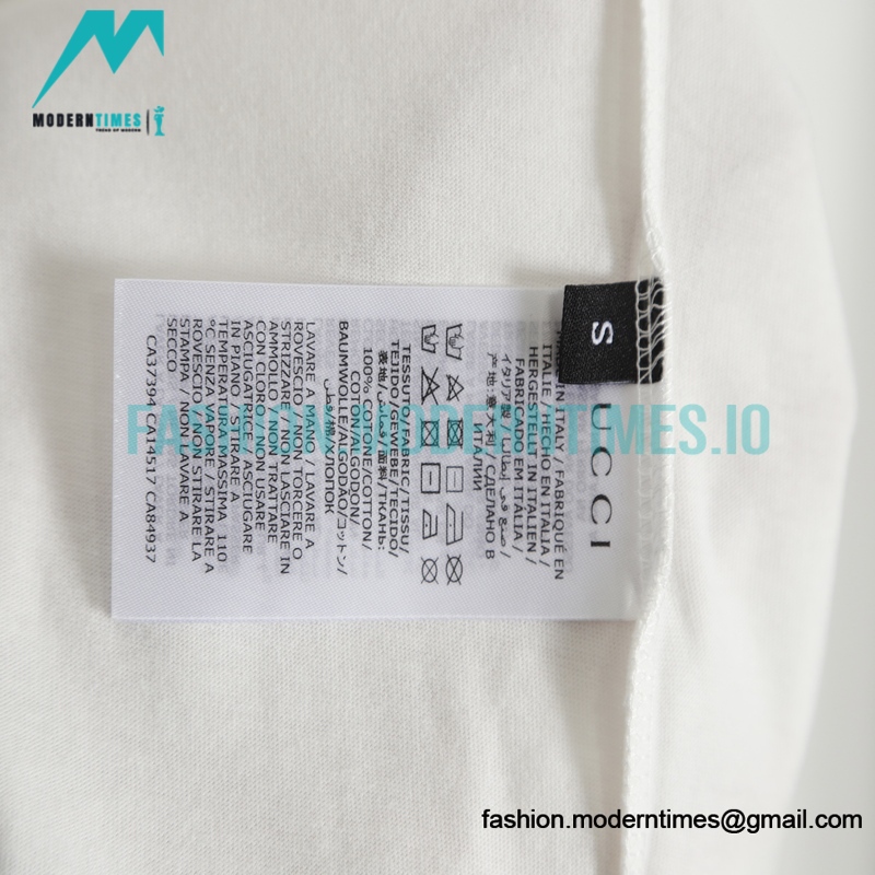 Gucci - 23SS Graffiti Print Short-sleeved T-shirt