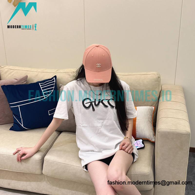 Gucci - 23SS Graffiti Print Short-sleeved T-shirt