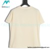 Gucci - Letter Logo Gold Embroidered Short Sleeve T-shirt
