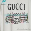 Gucci - Chinese New Year Collection Rabbit Logo Printed Cotton T-shirt