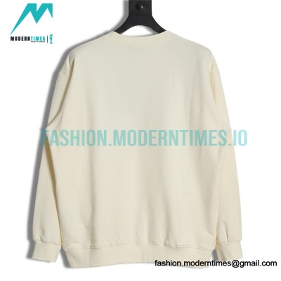 Gucci - Tennis Racket Embroidered Crew Neck Hoodie