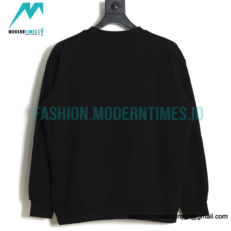 Gucci - Tennis Racket Embroidered Crew Neck Hoodie