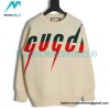 Gucci - 22FW Lightning Double G Jacquard Crew neck Sweater