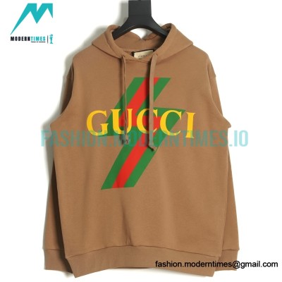 Gucci - 22GW Lightning Print Hoodie 