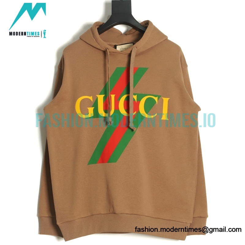 Gucci - 22GW Lightning Print Hoodie 