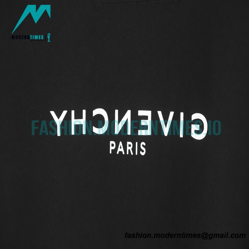 Givenchy - 22SS Reverse Letter Crewneck Hoodie