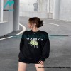 Givenchy - 22SS Reverse Letter Crewneck Hoodie