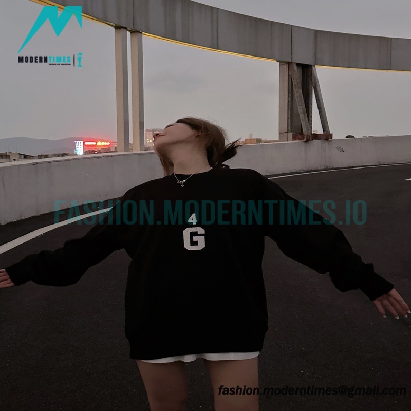 Givenchy - 23FW 4G Printed Crew Neck Hoodie