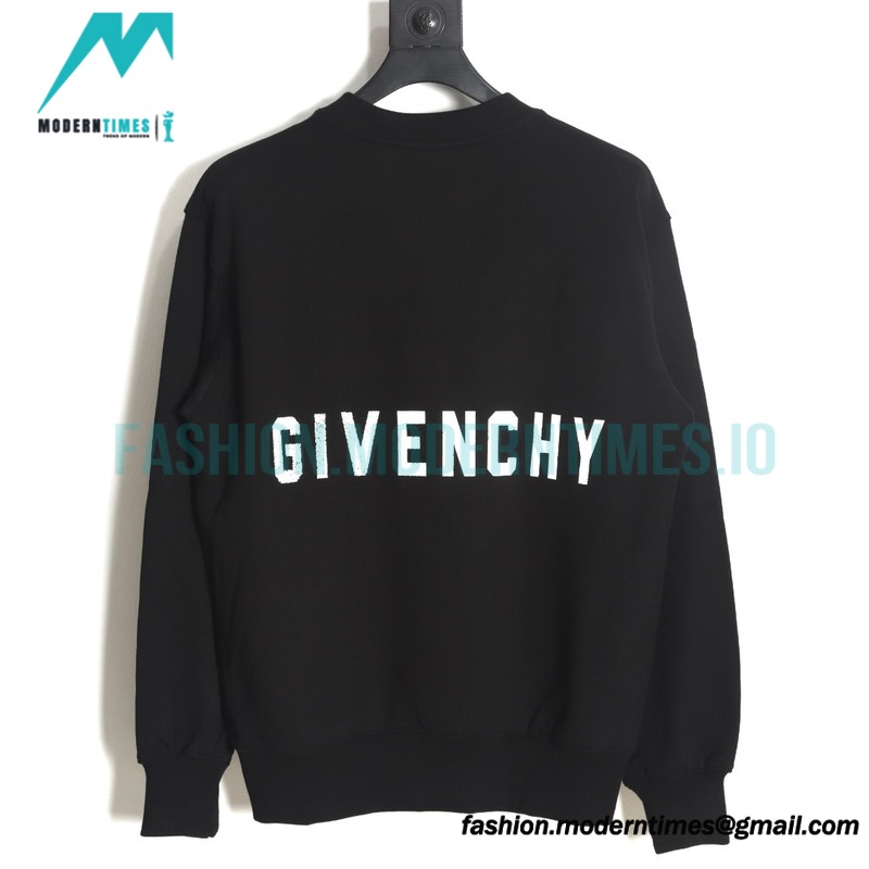 Givenchy - 23FW 4G Printed Crew Neck Hoodie
