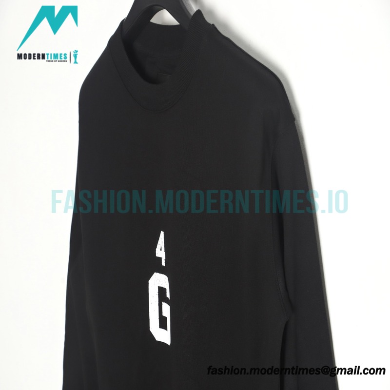 Givenchy - 23FW 4G Printed Crew Neck Hoodie