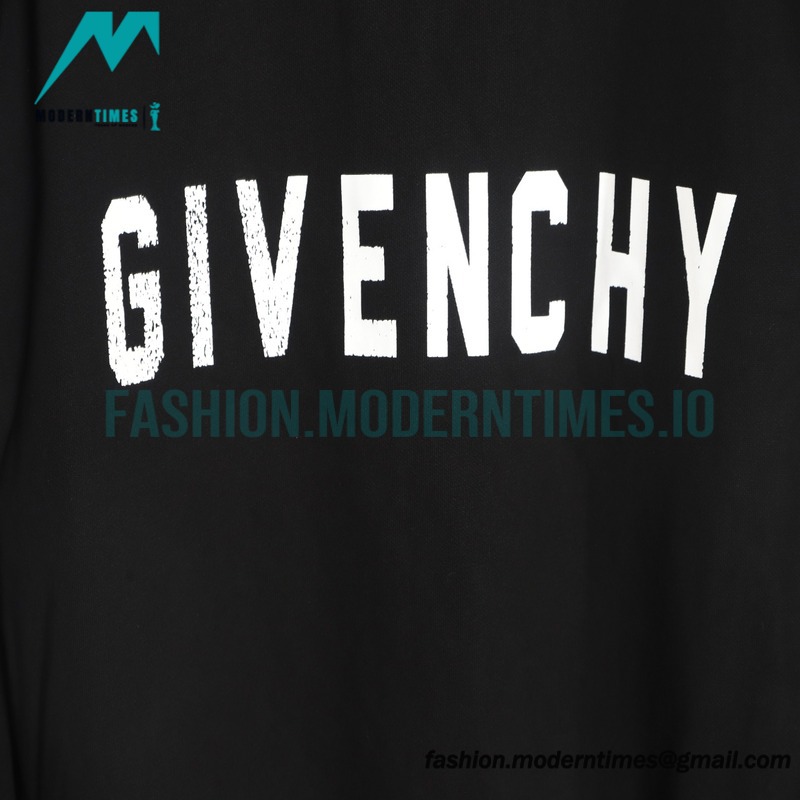 Givenchy - 23FW 4G Printed Crew Neck Hoodie