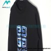 Givenchy - 23FW Four-star Printed Crew Neck Hoodie