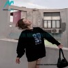 Givenchy - 23FW Four-star Printed Crew Neck Hoodie