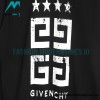 Givenchy - 23FW Four-star Printed Crew Neck Hoodie