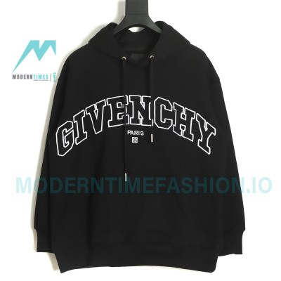 Givenchy - 22SS Applique Monogram Embroidery Hoodie