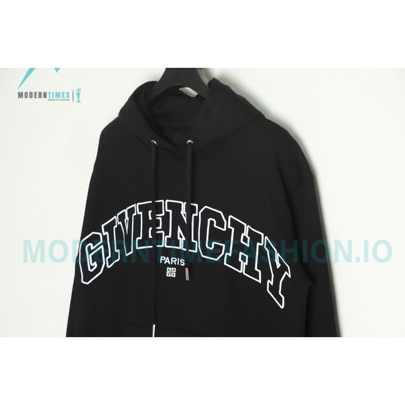 Givenchy - 22SS Applique Monogram Embroidery Hoodie